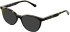 LK Bennett 95 sunglasses in Cream/Tort
