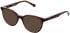 LK Bennett 95 sunglasses in Pink/Red Tort