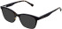 LK Bennett 96 sunglasses in Purple/Purple Tort
