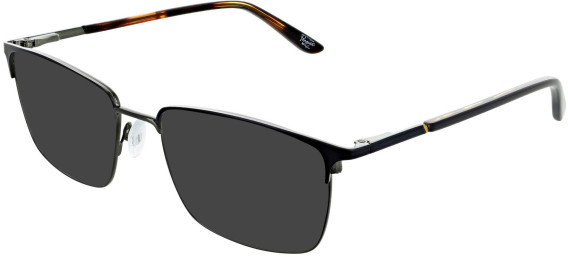 Original Penguin The Raymond sunglasses in Gun/Brown