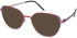 Reykjavik Eyes Edda sunglasses in Violet