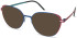 Reykjavik Eyes Edda sunglasses in Blue