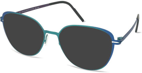 Reykjavik Eyes Edda sunglasses in Teal