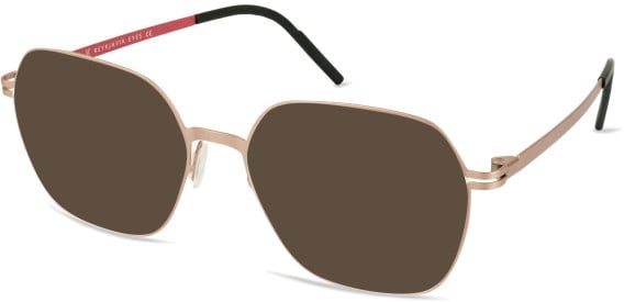 Reykjavik Eyes Emilia sunglasses in Rose Gold