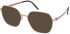 Reykjavik Eyes Emilia sunglasses in Rose Gold