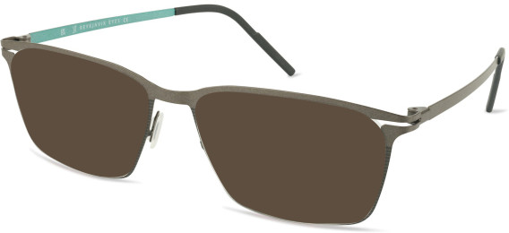 Reykjavik Eyes FINN sunglasses in Gun/Blue