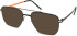 Reykjavik Eyes GUNNAR sunglasses in Black/Orange