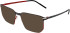 Reykjavik Eyes HANS sunglasses in Gun/Red