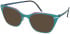 Reykjavik Eyes Harpa sunglasses in Teal