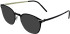 Reykjavik Eyes Isak sunglasses in Black/Gold