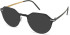 Reykjavik Eyes Jakob sunglasses in Black/Gold