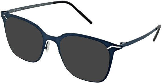 Reykjavik Eyes Larus sunglasses in Teal Blue/Gun