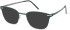 Reykjavik Eyes Mikael sunglasses in Khaki/Gun