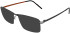 Reykjavik Eyes OSKAR sunglasses in Gun/Orange