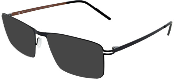 Reykjavik Eyes OSKAR sunglasses in Black/Brown