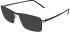Reykjavik Eyes OSKAR sunglasses in Black/Brown
