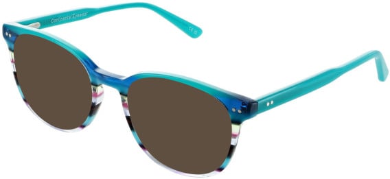 vibe. 08 sunglasses in Teal Multi