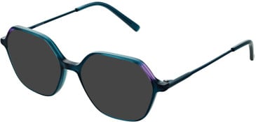 X-Eyes Lite 37 sunglasses in Teal