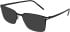 Reykjavik Eyes LUKAS sunglasses in Black