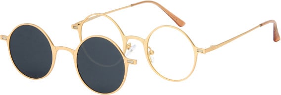 London Club 1159 JUDE glasses in Gold/Grey