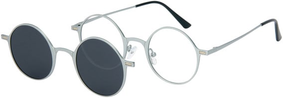 London Club 1159 JUDE glasses in Silver/Grey