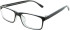SFE 11655 glasses in Black/Clear
