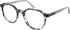 Botaniq 1120 glasses in Brown/Clear