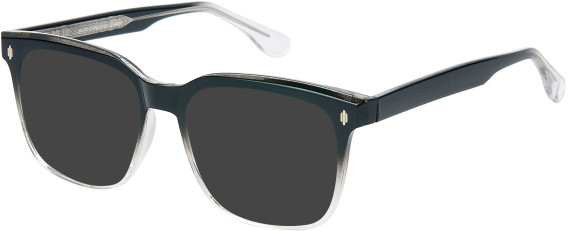 SFE-12025 sunglasses in Black/Clear