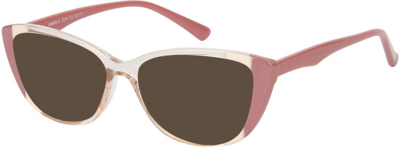 SFE-12029 sunglasses in Clear/Pink