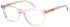 LONDON CLUB 1176 HARRIET glasses in Peach