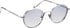 Entourage of 7 Maru glasses in Silver/Silver