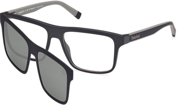 Timberland TB50008 glasses in Matte Black/Brey