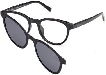 Timberland TB50100-H glasses in Shiny Black/Grey