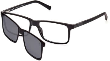 Timberland TB1765-54 glasses in Shiny Black/Grey