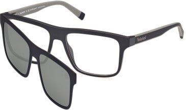 Timberland TB50008 glasses in Matte Black/Brey
