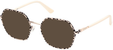 GU2912 sunglasses in Gold/Black