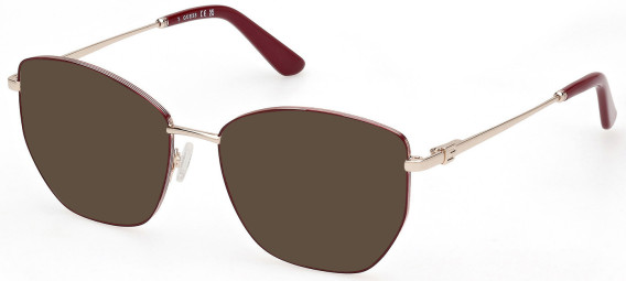 GU2825 sunglasses in Red/Gold