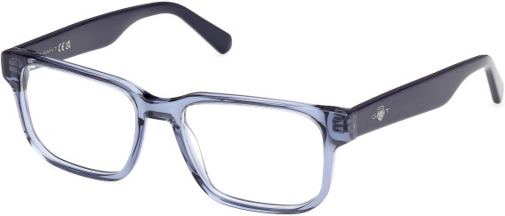 Gant GA50030 glasses in Shiny Light Blue