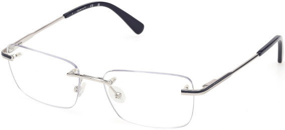 Gant GA50105 glasses in Shiny Palladium