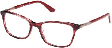 Guess GU2658-N glasses in Red/Havana