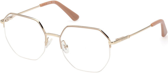 Guess GU2935-54 glasses in Gold/Beige