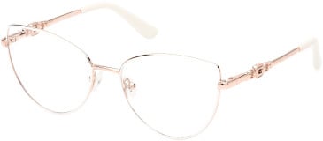 Guess GU2954 glasses in Shiny White