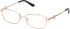 Guess GU2975 glasses in Shiny Rose Gold