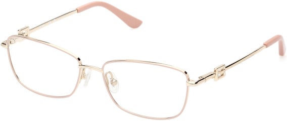 Guess GU2975 glasses in Shiny Pink Gold