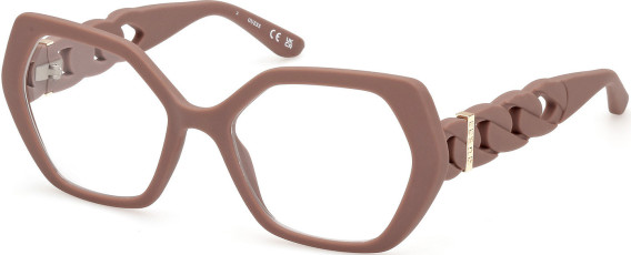 Guess GU50116 glasses in Matte Beige
