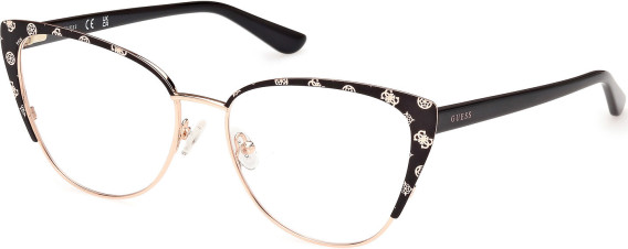 Guess GU50121 glasses in Matte Black