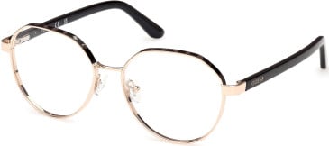 Guess GU50124 glasses in Shiny Deep Gold