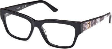 Guess GU50126 glasses in Shiny Black
