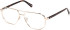 Guess GU50135 glasses in Shiny Pale Gold