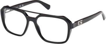 Guess GU50138 glasses in Shiny Black